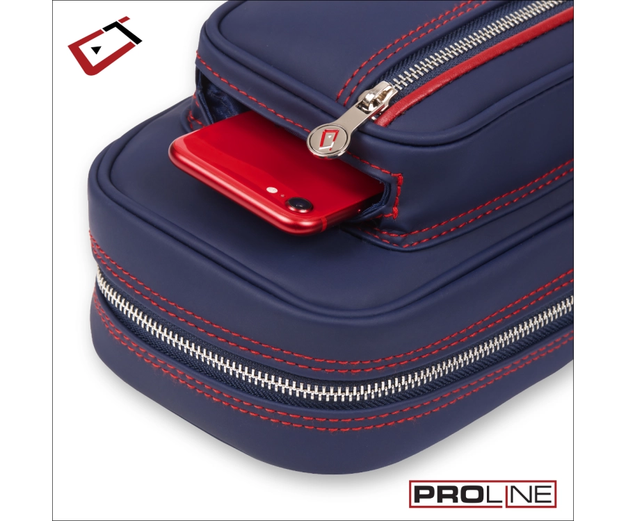 Cuetec 4x8 Navy Pro Line Pool Cue Case 7 Cuetec 4x8 Navy Pro Line Pool Cue Case - Image 7