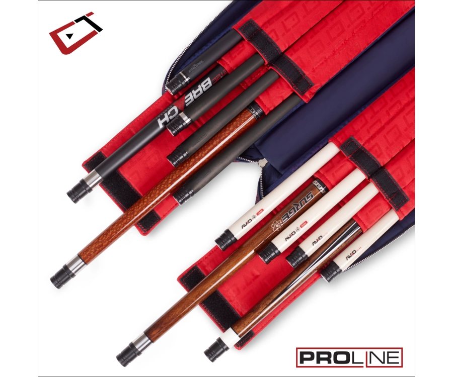 Cuetec 4x8 Navy Pro Line Pool Cue Case 5 Cuetec 4x8 Navy Pro Line Pool Cue Case - Image 5