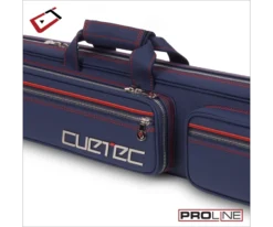 Cuetec 4x8 Navy Pro Line Pool Cue Case 17 Cuetec 4x8 Navy Pro Line Pool Cue Case -billiard 23 ct pro line 4x8 navy 95 755 zipper detail