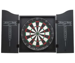 Black Dart Board Cabinet