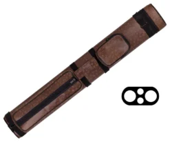 Action 2 Butt 2 Shaft Hard Case -billiard ac22 brown 2
