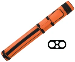 Action 2 Butt 2 Shaft Hard Case -billiard ac22 orange