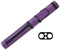 Action 2 Butt 2 Shaft Hard Case -billiard ac22 purple