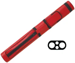 Action 2 Butt 2 Shaft Hard Case -billiard ac22 red