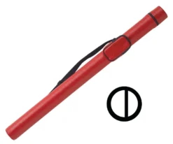 Action 1 Butt 2 Shaft Hard Case -billiard acrnd red