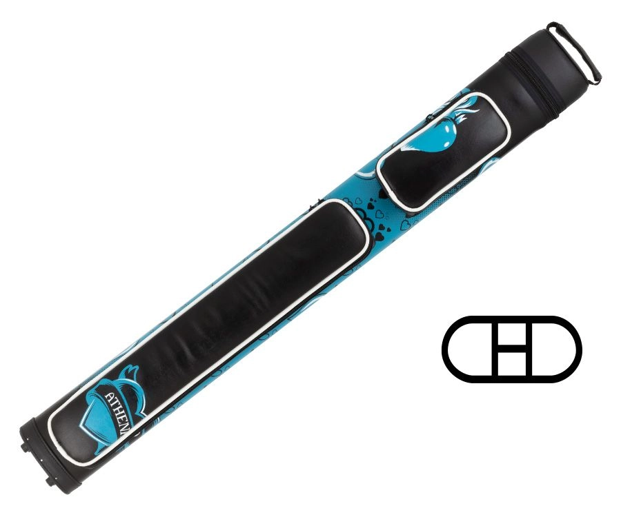 Athena ATHC18 2 Butt X 2 Shaft Hard Case W/ Backpack Straps 1 Athena ATHC18 2 Butt X 2 Shaft Hard Case W/ Backpack Straps