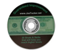 Joe Tucker's Guaranteed Improvement Book And DVD Set -billiard bkjtgi dvd 01