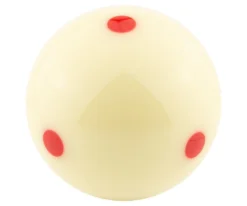 Aramith Pro Cup 6 Red Dot TV 'Measles' Cue Ball