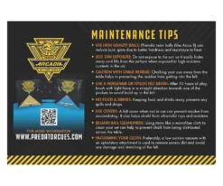 Predator Arcadia Reserve Pool Table Cloth -billiard clpr 03 1