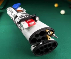 Eight Ball Mafia 3 Butt 5 Shaft Hard Case -billiard ebmc35e 01 3