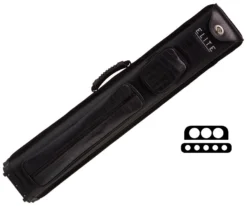 Elite Nexus Reserve 3 Butt 5 Shaft Hard Case -billiard ecnr35 black 01 1