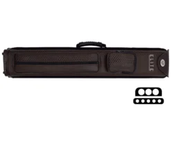 Elite Nexus Reserve 3 Butt 5 Shaft Hard Case -billiard ecnr35 brown cat 1