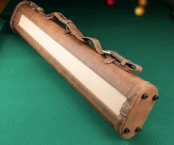 Elite 2x4 Vintage Cue Case Chestnut -billiard ecv24 chestnut 03