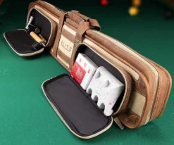 Elite 4x8 Vintage Vinyl Soft Cue Case Chestnut 12 Elite 4x8 Vintage Vinyl Soft Cue Case Chestnut -billiard ecvs48 chestnut 01 1