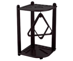 10 Cue Corner Floor Rack - Chocolate, Honey, Midnight Or Wine -billiard fr10 expresso 01