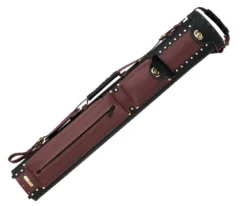 InStroke Cowboy 2 Butt 4 Shaft Leather Case -billiard isc24 brown 01
