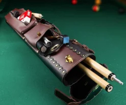 InStroke Cowboy 2 Butt 4 Shaft Leather Case -billiard isc24 mix 01