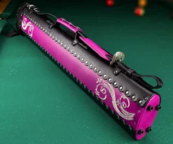 Instroke La Bella Donna 2 Butt 4 Shaft Hard Case - Black -billiard isxb 03