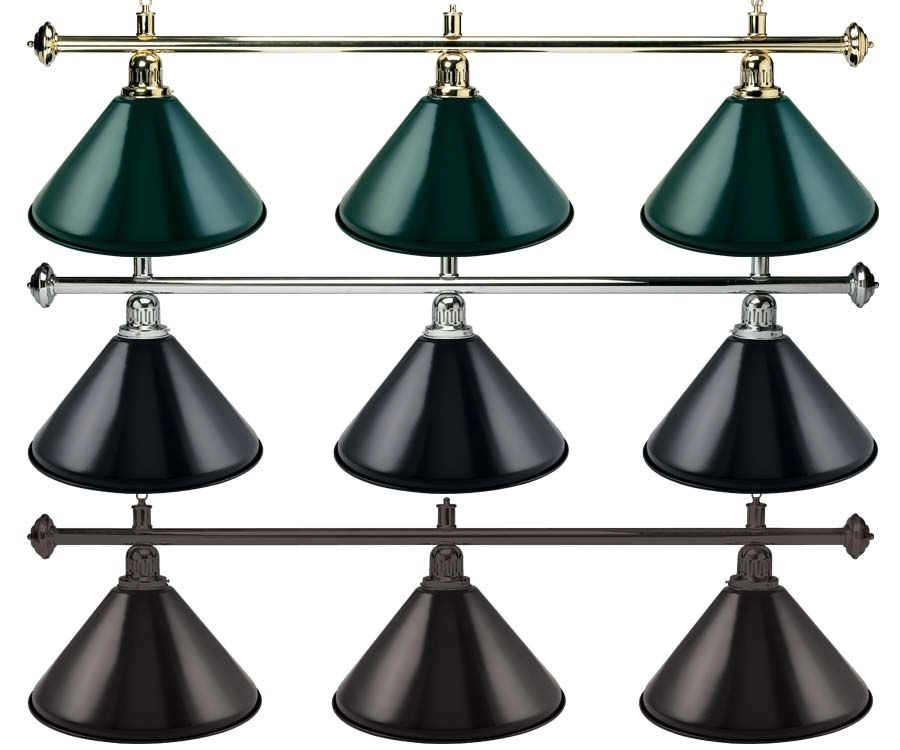Economy 3-Shade Pool Table Light 1 Economy 3-Shade Pool Table Light