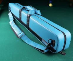 Molinari 2 Butt 4 Shaft Black/Cyan Hybrid Cue Case 10 Molinari 2 Butt 4 Shaft Black/Cyan Hybrid Cue Case -billiard mlcf24 04 3