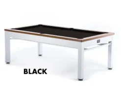 Newport 3-in-1 Outdoor Pool/Dining/Ping Pong Table From Spencer Marston - FREE Installation -billiard newport black