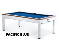 Newport 3-in-1 Outdoor Pool/Dining/Ping Pong Table From Spencer Marston - FREE Installation -billiard newport pacific blue