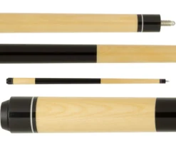 Economy Two-Piece Pool Cue Bundle (4 House Cues Set) -billiard pdeco1 01