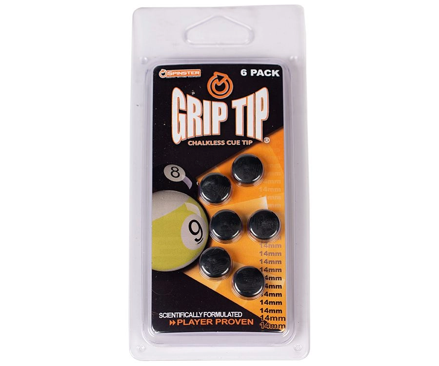 Spinster Grip-Tip Chalkless Cue Tip 2 Spinster Grip-Tip Chalkless Cue Tip - Image 2