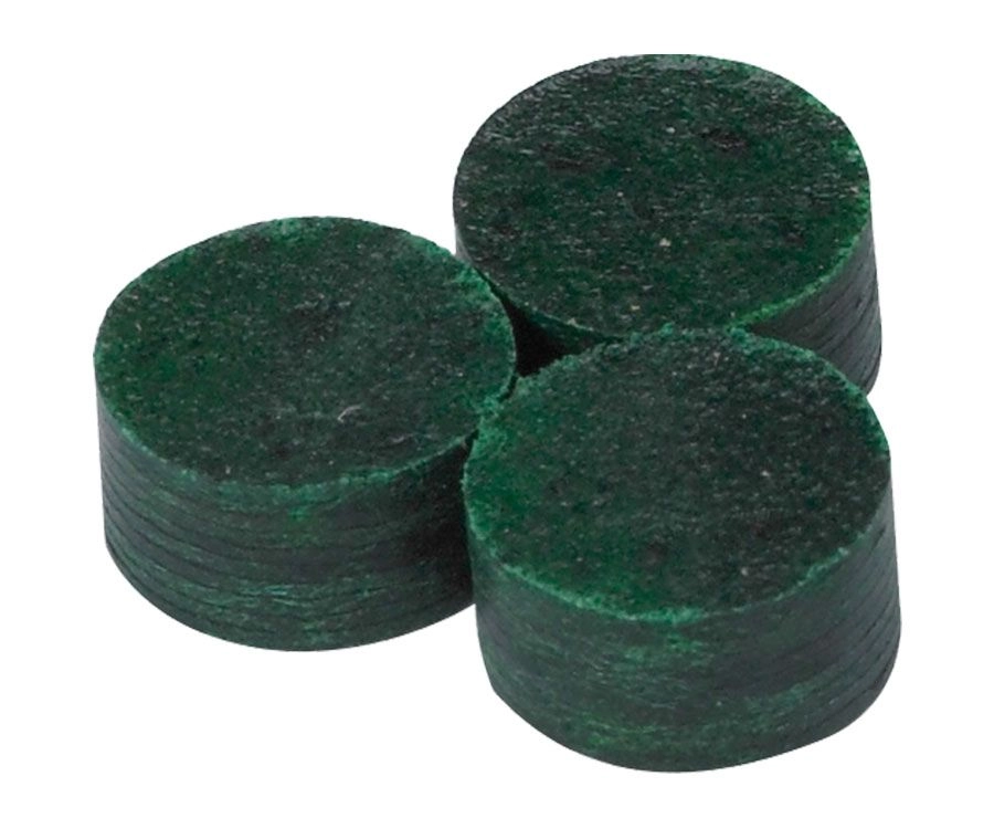 Tiger Emerald Pool Cue Tips (Box Of 12) 2 Tiger Emerald Pool Cue Tips (Box Of 12) - Image 2