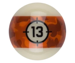 Aramith Camo Single Replacement Balls -billiard rbcam 13ball 01