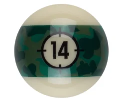 Aramith Camo Single Replacement Balls -billiard rbcam 14ball 01