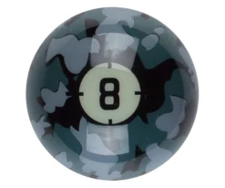 Aramith Camo Single Replacement Balls -billiard rbcam 8ball 01
