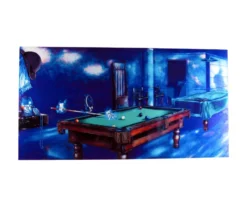 "Phantom Of The Game" Floating Wall Art (30" X 15.75") - Rich Colors -billiard rtnpwc cat