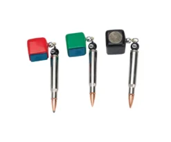 Silver Bullet Pocket Chalker With Scuffer -billiard silver bullet chalker scuffer