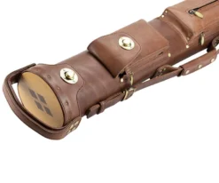 Tango Pampa Chestnut 3 Butt 6 Shaft Leather Cue Case 7 Tango Pampa Chestnut 3 Butt 6 Shaft Leather Cue Case -billiard tapm36 chestnut 03