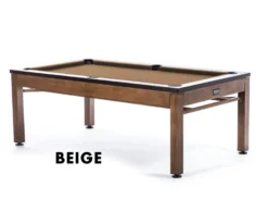 Tucson 3-in-1 Outdoor Pool/Dining/Ping Pong Table From Spencer Marston - FREE Installation -billiard tucson beige