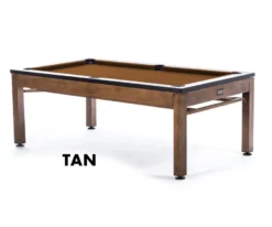Tucson 3-in-1 Outdoor Pool/Dining/Ping Pong Table From Spencer Marston - FREE Installation -billiard tucson tan