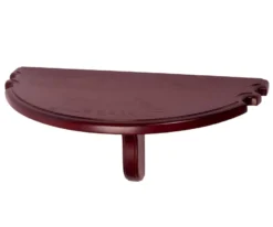 Half Moon Pool Cue Holder Shelf -billiard wrshh wine 01